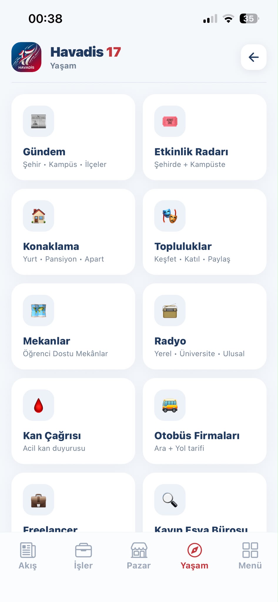 Yaşam Hub